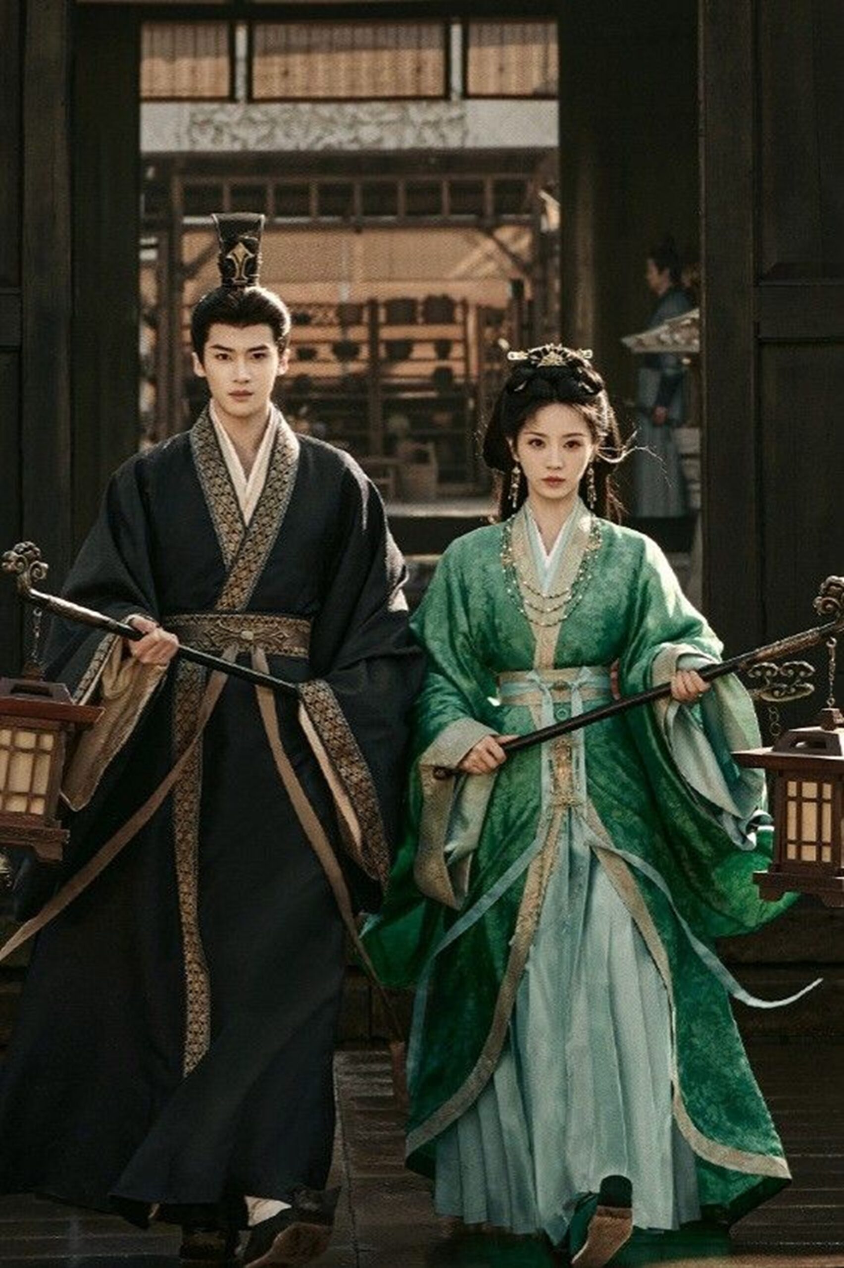 ซีรี่ย์จีนการเมืองและยุทธจักรบรรยากาศเข้มข้น